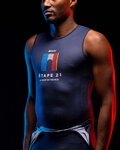 SANTINI camiseta sin mangas - TOUR DE FRANCE 2022 - azul