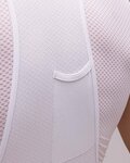SANTINI pantalones cortos de tirantes - TOUR DE FRANCE 2022 - blanco/rojo/negro