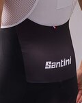 SANTINI pantalones cortos de tirantes - TOUR DE FRANCE 2022 - amarillo/negro