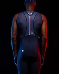 SANTINI pantalones cortos de tirantes - TOUR DE FRANCE 2022 - azul