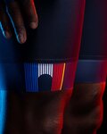 SANTINI pantalones cortos de tirantes - TOUR DE FRANCE 2022 - azul