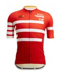 SANTINI jersey de manga corta - TOUR DE FRANCE 2022 - blanco/rojo/amarillo