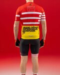 SANTINI jersey de manga corta - TOUR DE FRANCE 2022 - blanco/rojo/amarillo