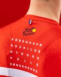 SANTINI jersey de manga corta - TOUR DE FRANCE 2022 - blanco/rojo/amarillo
