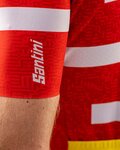 SANTINI jersey de manga corta - TOUR DE FRANCE 2022 - blanco/rojo/amarillo