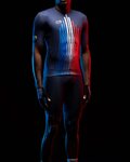 SANTINI jersey de manga corta - TOUR DE FRANCE 2022 - blanco/rojo/azul