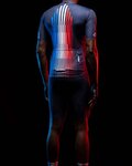 SANTINI jersey de manga corta - TOUR DE FRANCE 2022 - blanco/rojo/azul