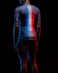 SANTINI jersey de manga corta - TOUR DE FRANCE 2022 - blanco/rojo/azul