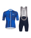 SANTINI maillot corto y pantalón corto - KARMA KINETIC - azul