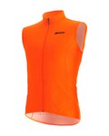 SANTINI chaleco - NEBULA WINDPROOF - naranja