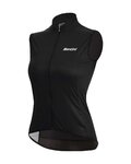 SANTINI chaleco - NEBULA WINDPROOF W - negro