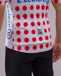 SANTINI jersey de manga corta - TOUR DE FRANCE 2024 - rojo/blanco