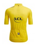 SANTINI jersey de manga corta - TOUR DE FRANCE 2024 - amarillo