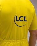 SANTINI jersey de manga corta - TOUR DE FRANCE 2024 - amarillo