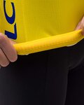 SANTINI jersey de manga corta - TOUR DE FRANCE 2024 - amarillo