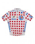 SANTINI jersey de manga corta - TOUR DE FRANCE - blanco/rojo