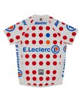 SANTINI jersey de manga corta - TOUR DE FRANCE 2024 - rojo/blanco