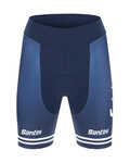SANTINI pantalones cortos sin tirantes - TREK 2019 PRIME LADY - azul/blanco