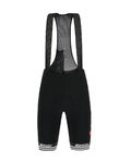 SANTINI pantalones cortos de tirantes - TREK 2019 VANTA - negro