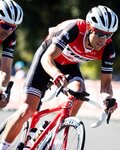 SANTINI pantalones cortos de tirantes - TREK SEGAFREDO 2020 - azul