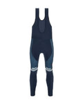 SANTINI pantalones largos con tirantes - TREK 2020 WINTER - azul