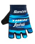 SANTINI guantes de dedos cortos - TREK 2020 LADY - azul/negro