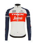 SANTINI chaqueta cortaviento - TREK SEGAFREDO 2020 - azul/rojo/blanco