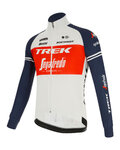 SANTINI chaqueta cortaviento - TREK SEGAFREDO 2020 - azul/rojo/blanco