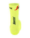 SANTINI calcetines clásicos - TREK SEGAFREDO 2021 - amarillo