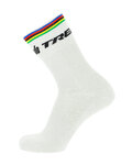 SANTINI calcetines clásicos - TREK SEGAFREDO 2020 - blanco