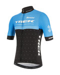 SANTINI jersey de manga corta - TREK CXC 2020 - azul claro/negro