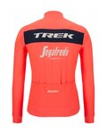 SANTINI maillot de invierno de manga larga - TREK SEGAFREDO 2022 WINTER - rosa