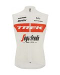 SANTINI chaleco - TREK SEGAFREDO 2022 - blanco/rojo