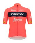 SANTINI jersey de manga corta - TREK SEGAFREDO 2022 FAN LINE - rosa