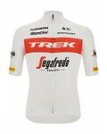 SANTINI jersey de manga corta - TREK SEGAFREDO 2022 FAN LINE - rojo/blanco