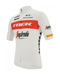SANTINI jersey de manga corta - TREK SEGAFREDO 2022 FAN LINE - rojo/blanco