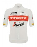 SANTINI jersey de manga corta - TREK SEGAFREDO 2022 ORIGINAL - rojo/blanco