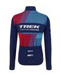 SANTINI maillot de invierno de manga larga - TREK 2023 FACTORY RACING WINTER - azul