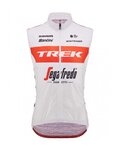 SANTINI chaleco - TREK SEGAFREDO 2023 - blanco/rojo