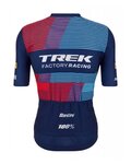 SANTINI jersey de manga corta - TREK 2023 FACTORY RACING - azul