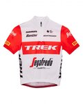 SANTINI jersey de manga corta - TREK 2023 KIDS - rojo/blanco