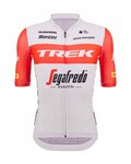 SANTINI jersey de manga corta - TREK SEGAFREDO 2023 ORIGINAL - rojo/blanco