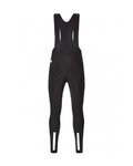 SANTINI pantalones largos con tirantes - RARO WINTER - negro