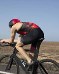 SANTINI monos - X IRONMAN CUPIO - negro/rojo