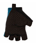 SANTINI guantes de dedos cortos - X IRONMAN DEA - azul