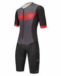 SANTINI monos - X IRONMAN VIPER - negro/rojo