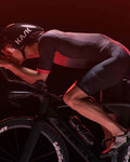 SANTINI monos - X IRONMAN VIPER - negro/rojo