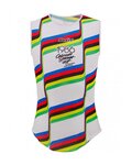 SANTINI camiseta sin mangas - UCI COLORADO SPRINGS 1986 - blanco/arcoíris