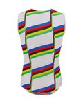 SANTINI camiseta sin mangas - UCI COLORADO SPRINGS 1986 - blanco/arcoíris