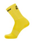 SANTINI calcetines clásicos - TOUR DE FRANCE 2024 - amarillo